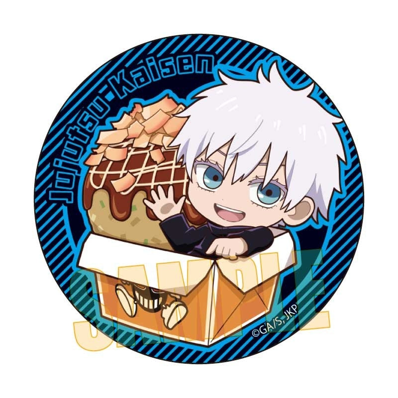 (Goods - Badge) Jujutsu Kaisen Bakudan-yaki Honpo Collaboration Trading Button Badge (Blind Box -Single)
