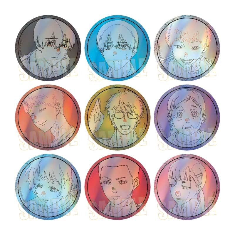 (Goods - Badge) The Summer Hikaru Died Trading Holographic Button Badge (Blind Box -Single)