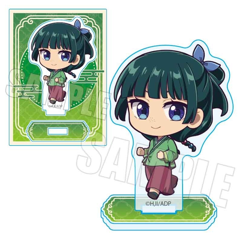 (Goods - Acrylic Stand) The Apothecary Diaries Tekutoko Mini Stand Maomao (Green)