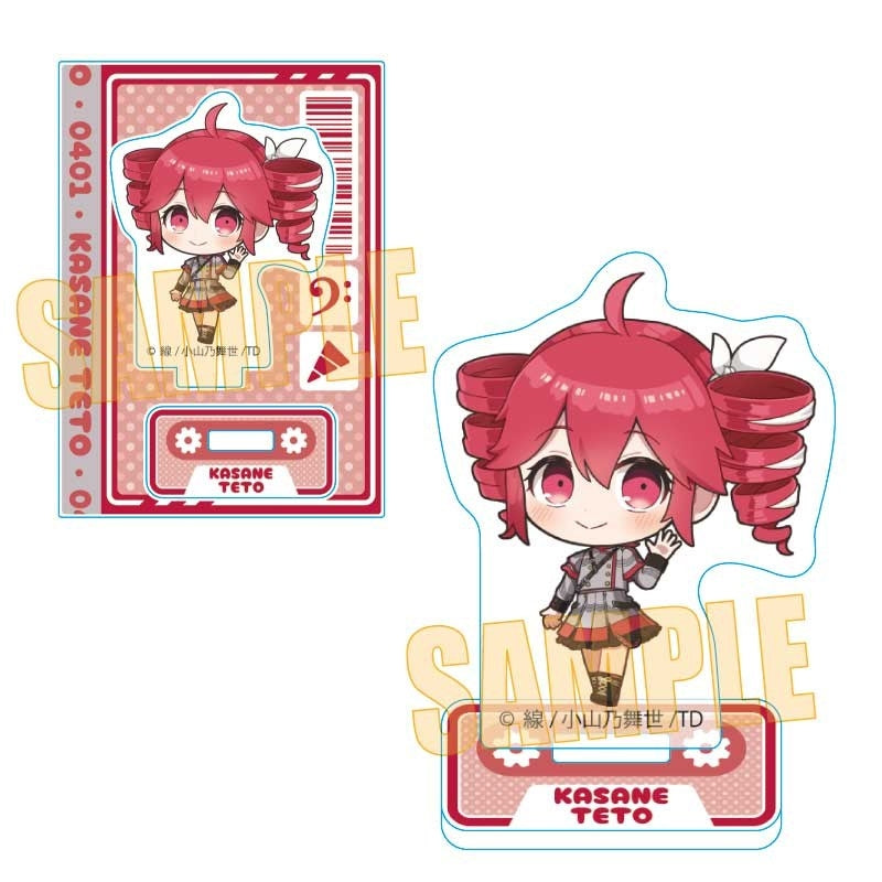 (Goods - Acrylic Stand) Kasane Teto Mini Stand SV Outfit (Tekutoko)