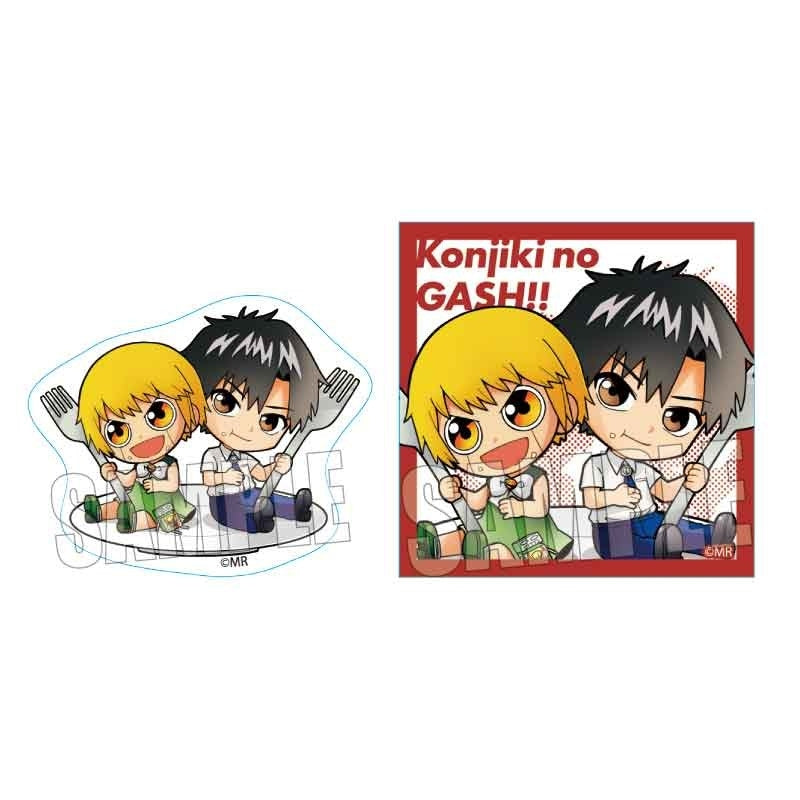 (Goods - Sticker) Zatch Bell! Gochi Chara Sticker Set Zatch & Kiyo