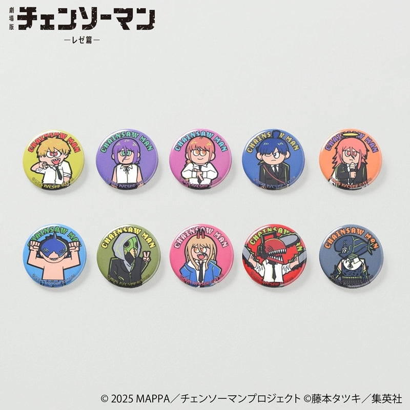 1BOX=10)(Goods - Badge) Chainsaw Man – The Movie: Reze Arc Retro GAME