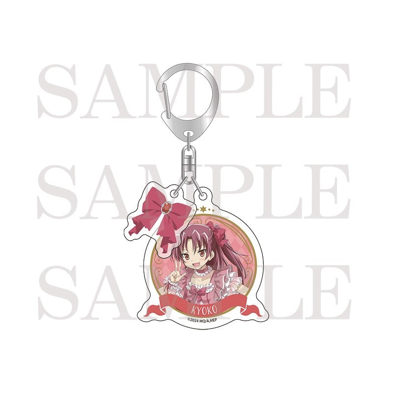 (Goods - Charm) Puella Magi Madoka Magica Magia Exedra Acrylic Charm with Ribbon Part Kyoko Sakura