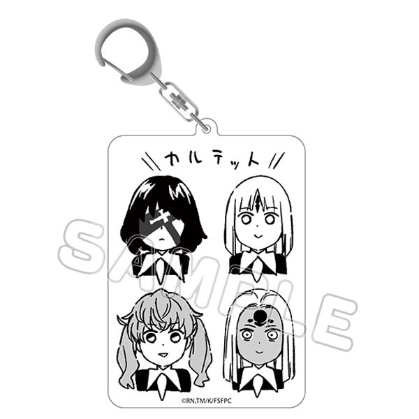 (Goods - Keychain) Fate/strange Fake Acrylic Keychain - Quartet