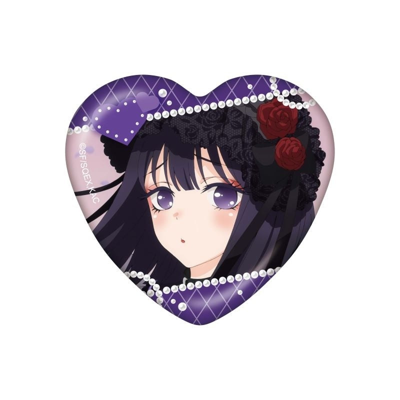 (Goods - Badges) My Dress-Up Darling Heart Shaped Badge