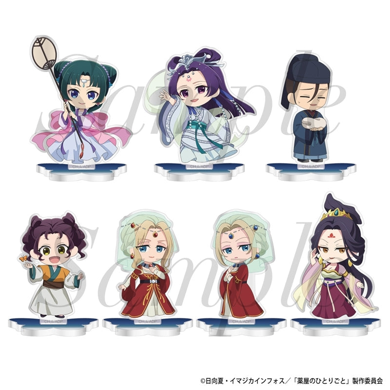 (Goods - Acrylic Stand) TV Anime The Apothecary Diaries Trading Mini Acrylic Stand Chibi (Moon Fairy) Ver. 7 Types(Blind Box -Single)