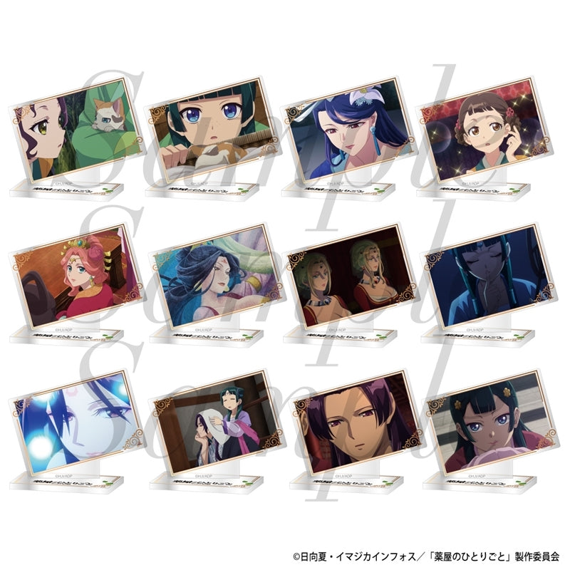 (Goods - Acrylic Stand) TV Anime The Apothecary Diaries Trading Mini Plate Stand Cour 2 Vol.1 (12 Types)(Blind Box -Single)