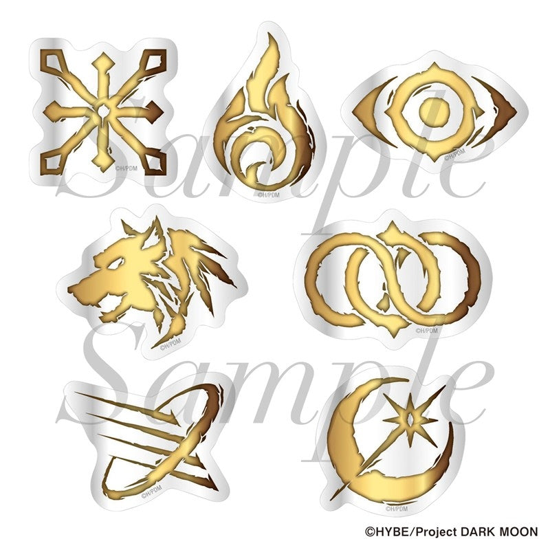 (Goods - Sticker) Anime DARK MOON: THE BLOOD ALTAR Emblems Sticker Set