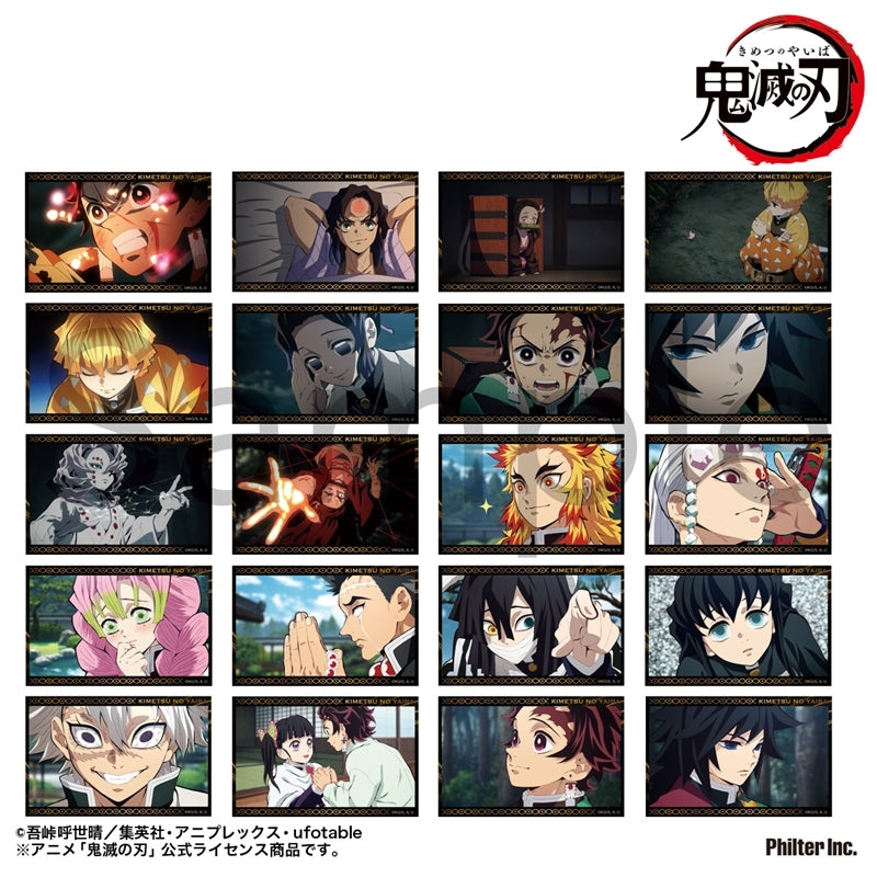 (1BOX=10)(Goods - Bromide) Demon Slayer: Kimetsu no Yaiba Anime Trading Mini Bromide Unwavering Resolve Arc 20 Types Total Vol. 2(Blind Box -Single)