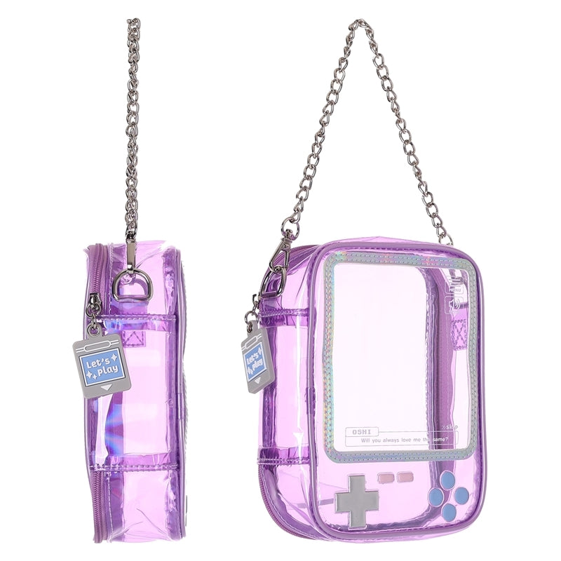 (Goods - Pouch) Handheld Game Console Shaped Plush Pouch Yellow
