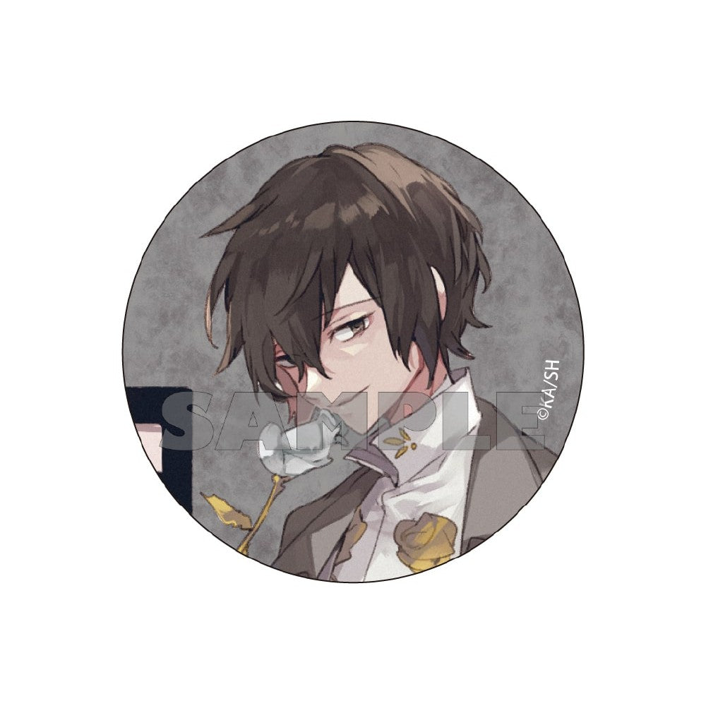 (Goods - Badge) 【Resale】文豪ストレイドッグス Sango Harukawa Illustration Tin Badge - Dazai Osamu