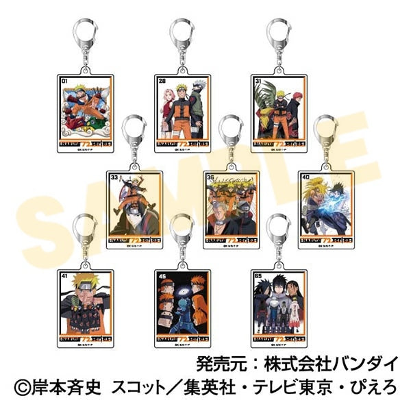(Goods - Keychain) NARUTO: Shippuden Acrylic Keychain - NARUTO 72 series (Blind Box -Single)