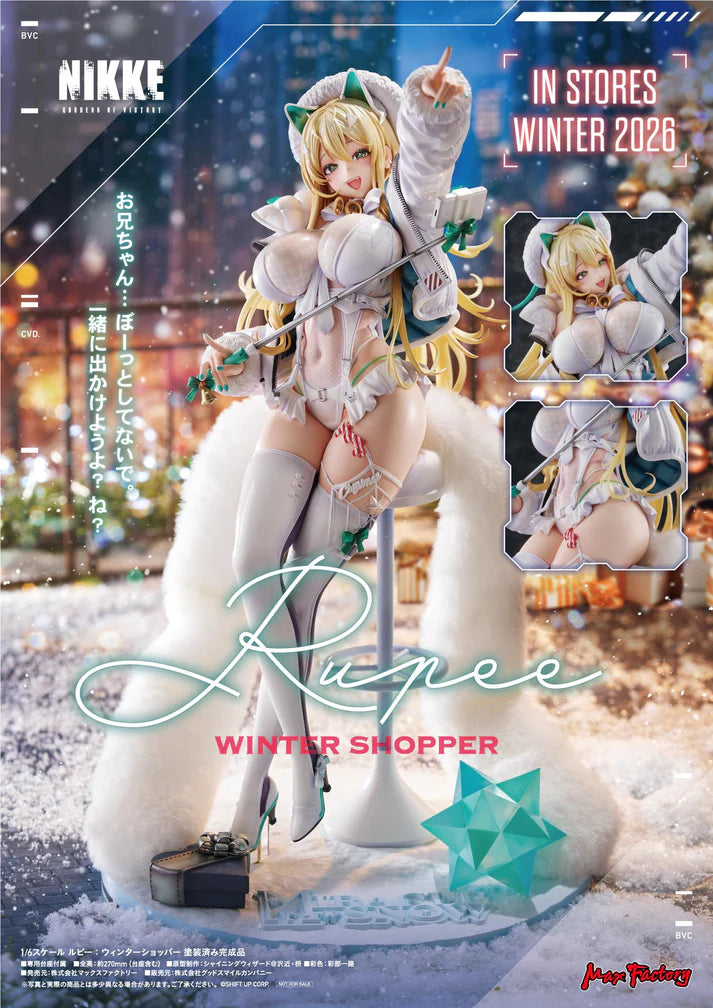 (1/6 Scale Fgure) GODDESS OF VICTORY: NIKKE Rupee: Winter Shopper