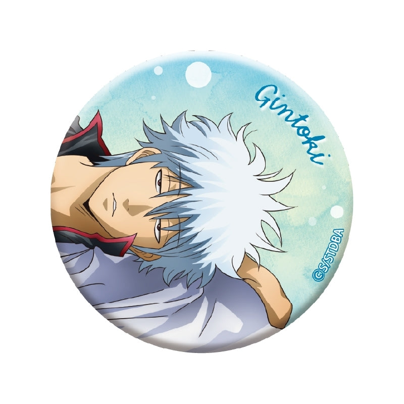 (Goods - Badge) Gintama Utatane Snooze Glitter Button Badge (Gintoki)