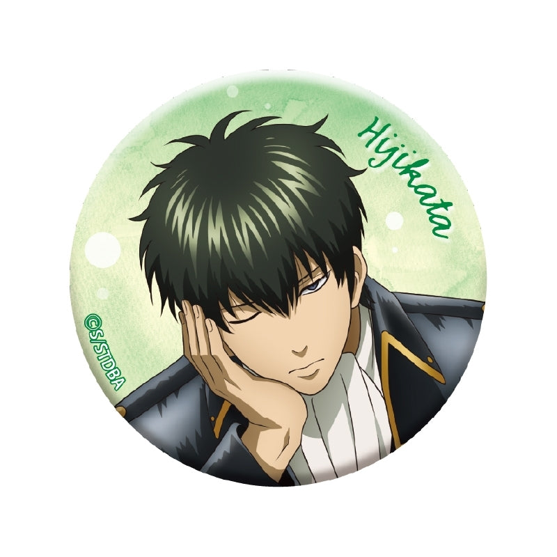 (Goods - Badge) Gintama Utatane Snooze Glitter Button Badge (Hijikata)