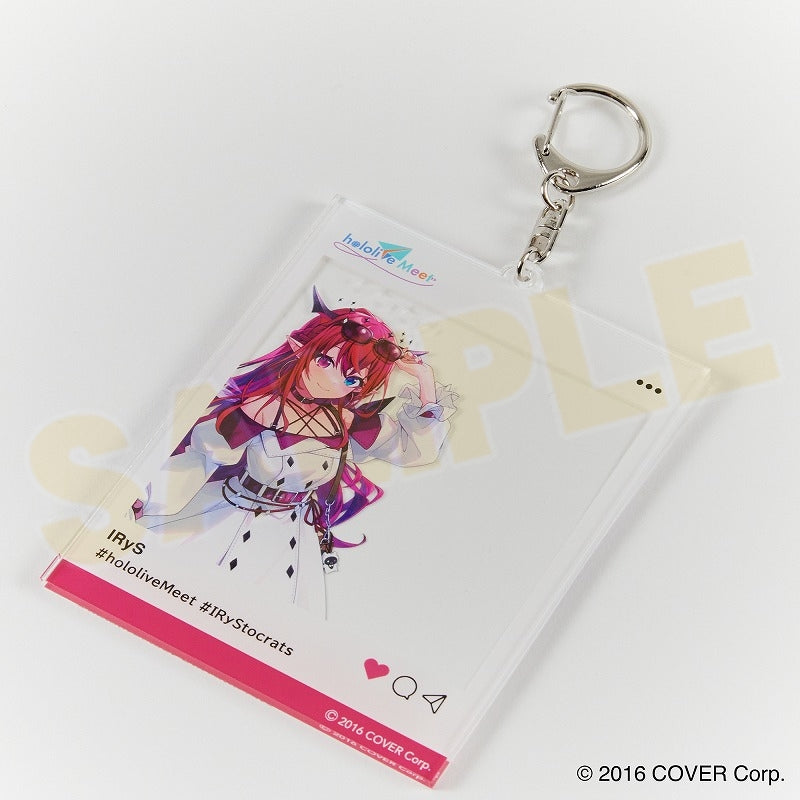 hololive] Meet SNS Style Acrylic Keychain IRyS | animate USA