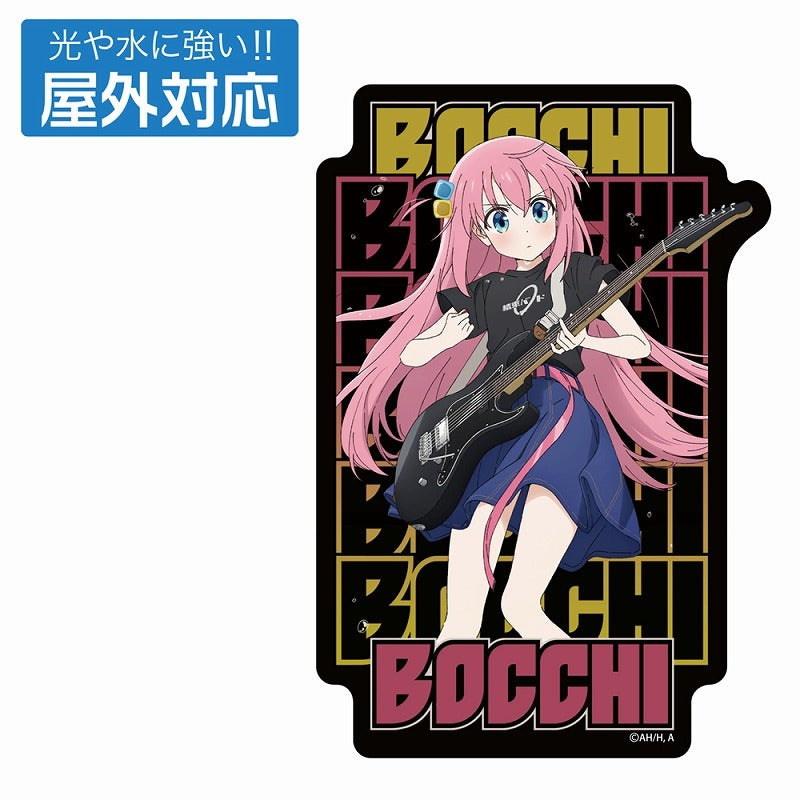 (Goods - Sticker) Bocchi the Rock! Hitori Goto Outdoor Compatible Sticker Playing the guitar Ver.