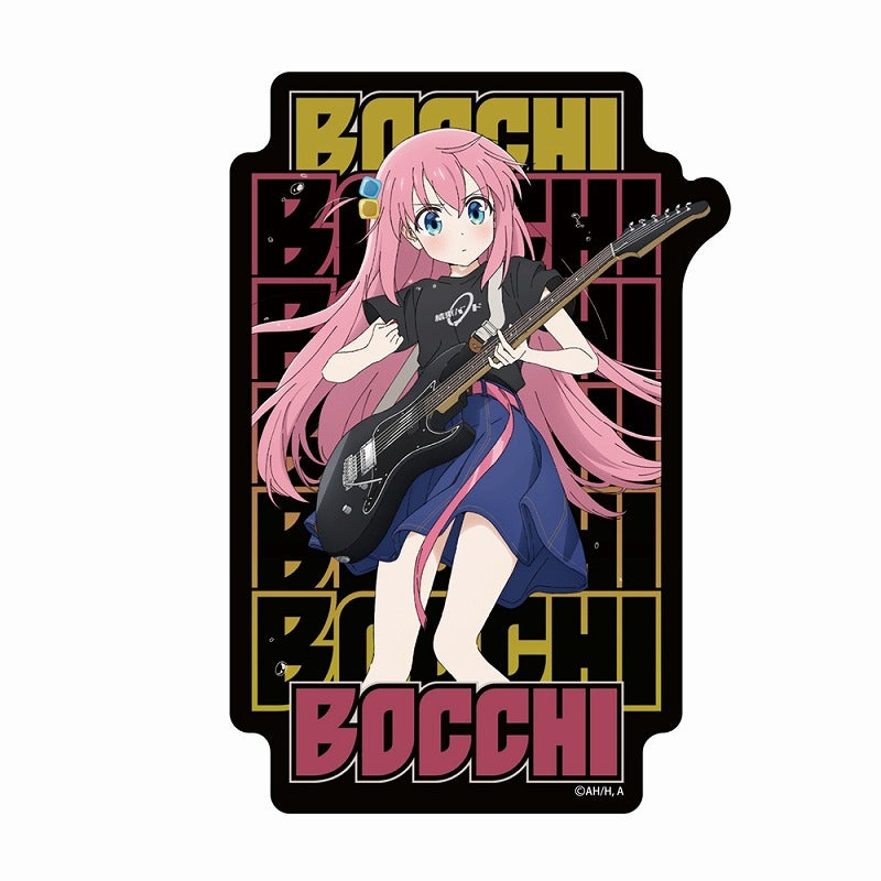 (Goods - Sticker) Bocchi the Rock! Hitori Goto Outdoor Compatible Sticker Playing the guitar Ver.
