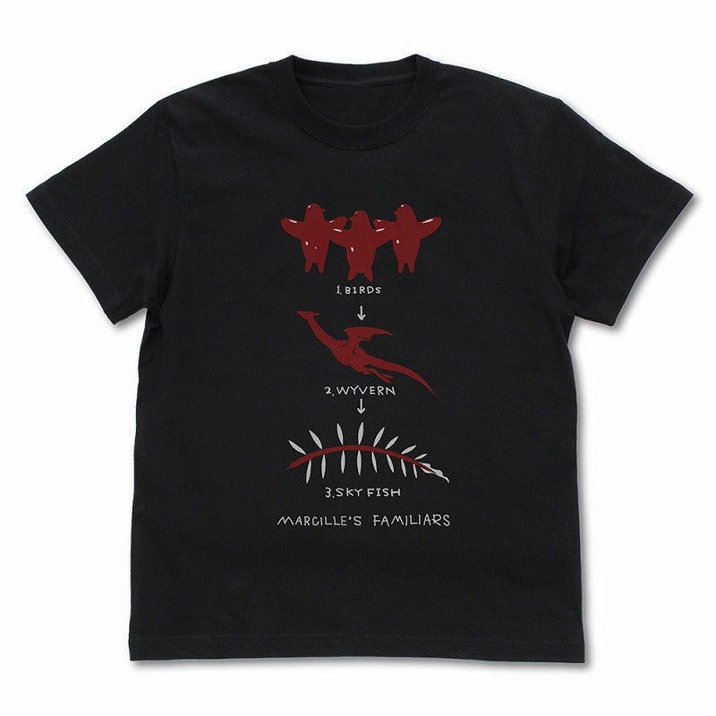 (Goods - T-shirt) Delicious in Dungeon Marcille's Familiar T-shirt BLACK-XL