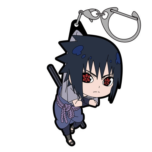 (Goods - Keychain) NARUTO: Shippuden Sasuke Uchiha Tsumamare Eternal Mangekyo Sharingan Ver.