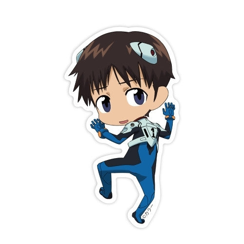 (Goods - Badge) EVANGELION Tsukamare! Shinji Ikari (Badge)