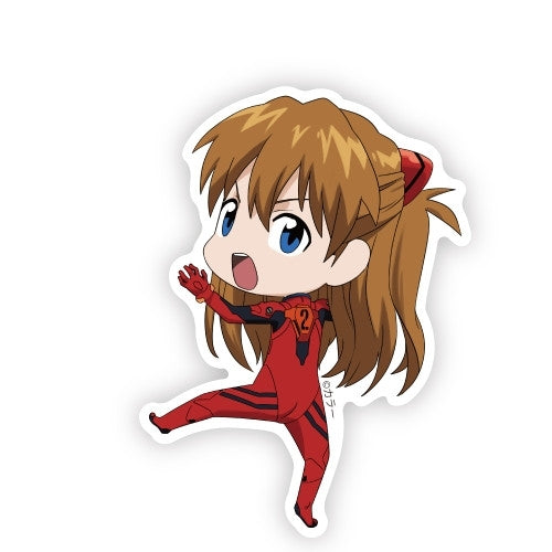 (Goods - Badge) EVANGELION Tsukamare! Asuka Shikinami Langley (Badge)