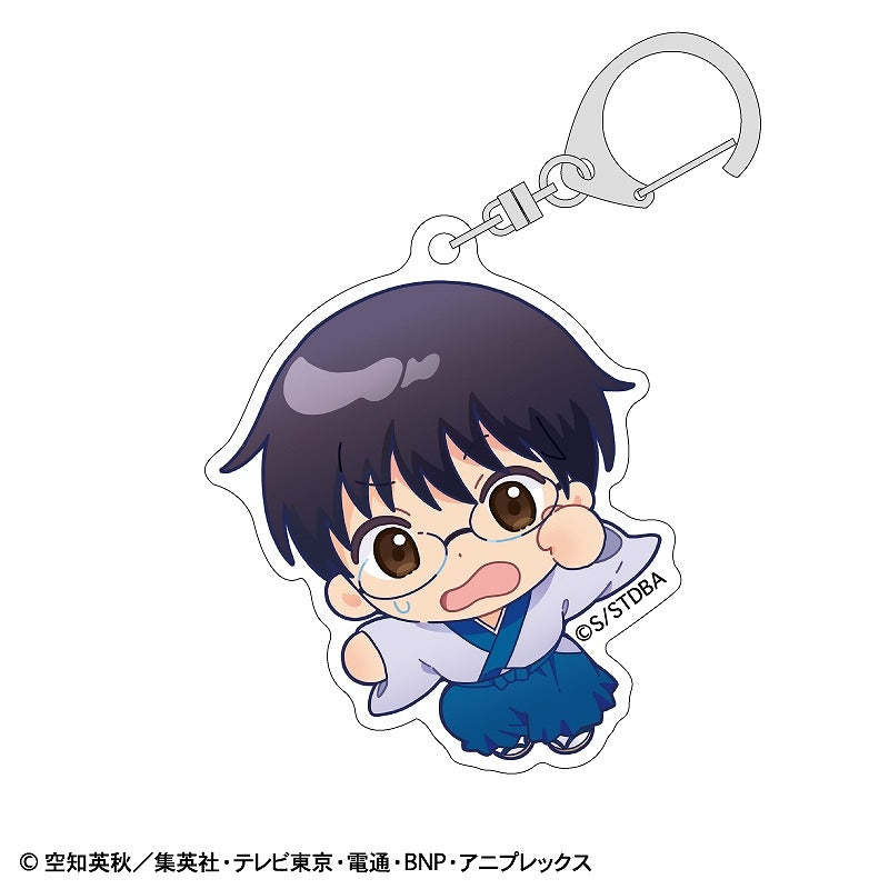 (Goods - Keychain) Gintama Acrylic Keychain Shinpachi Shimura/Okkochi