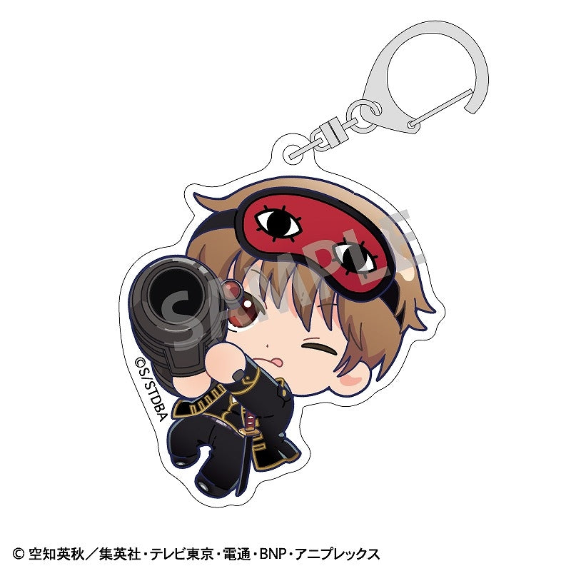 (Goods - Keychain) Gintama Acrylic Keychain Sougo Okita/Okkochi