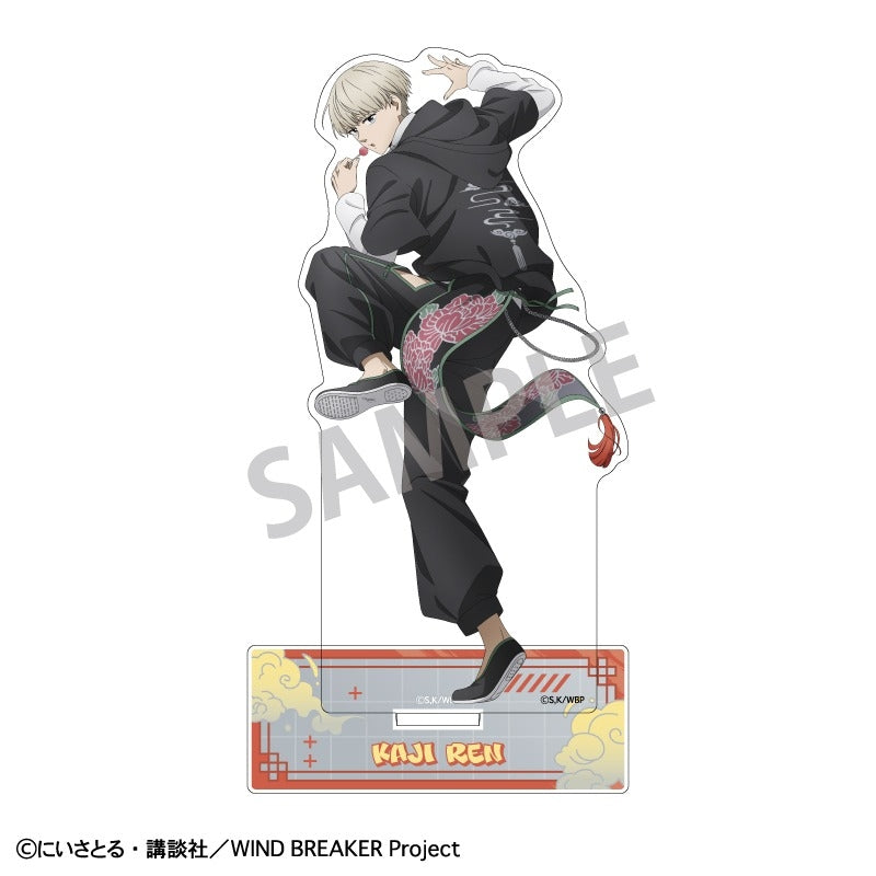 (Goods - Stand Pop) WIND BREAKER Acrylic Stand Ren Kaji Chinese Action