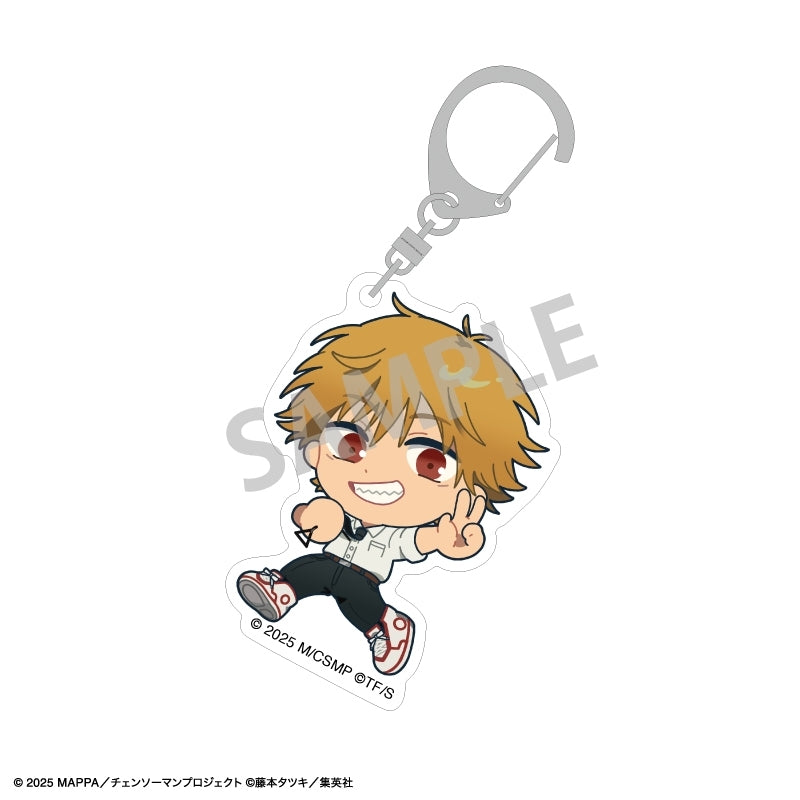 (Goods - Keychain) Chainsaw Man The Movie: Reze Arc Trading Acrylic Keychain Okkochi (Blind Box -Single)
