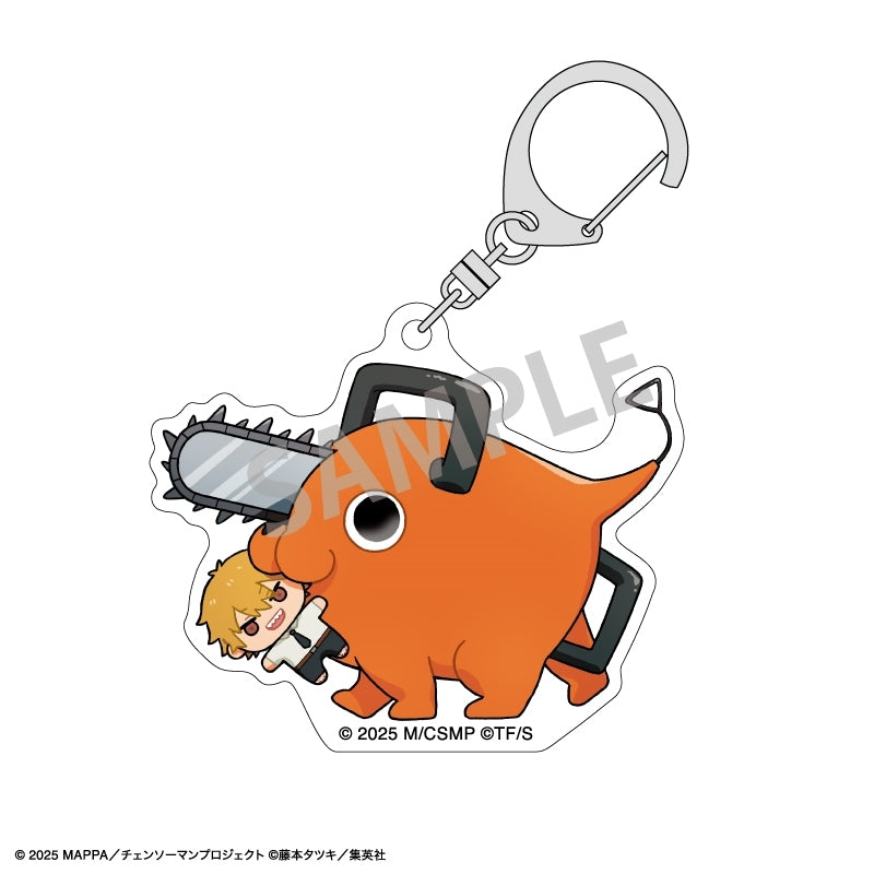 (Goods - Keychain) Chainsaw Man The Movie: Reze Arc Trading Acrylic Keychain Mottekuteku (Blind Box -Single)
