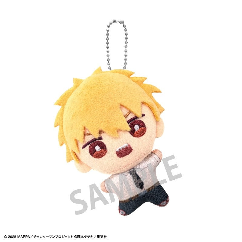 (Goods - Keychain) Chainsaw Man Okkochi Plush Keychain Denji