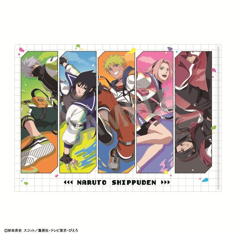Goods - Clear File) NARUTO Shippuden A4 Single Clear File Ensemble/Pa