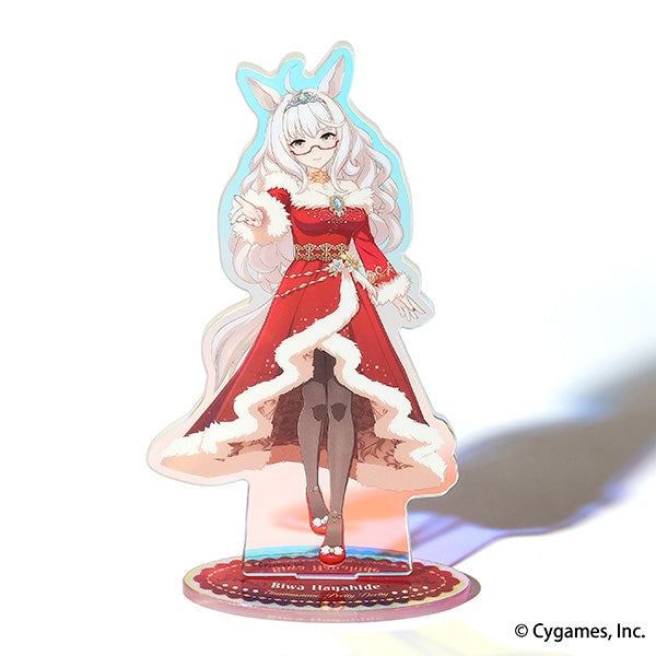 strapless open back dress Uma Musume Pretty Derby Aurora Acrylic Stand [Noel Rouge Carol] Biwa Hayahide Vol.2 (Anime Toy)