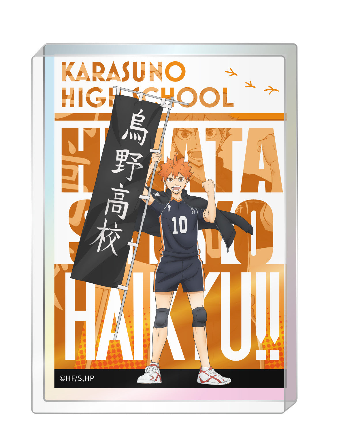 Haikyu!!] Acrylic Block Banner Flag Shoyo Hinata | animate USA