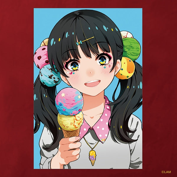 (Goods - Card) LAM Solo Exhibition SENKYAKU BANRAI Art Card ICE CREAM
