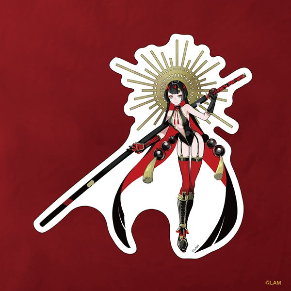 (Goods - Sticker) LAM Solo Exhibition SENKYAKU BANRAI Die-cut Sticker Suzaku