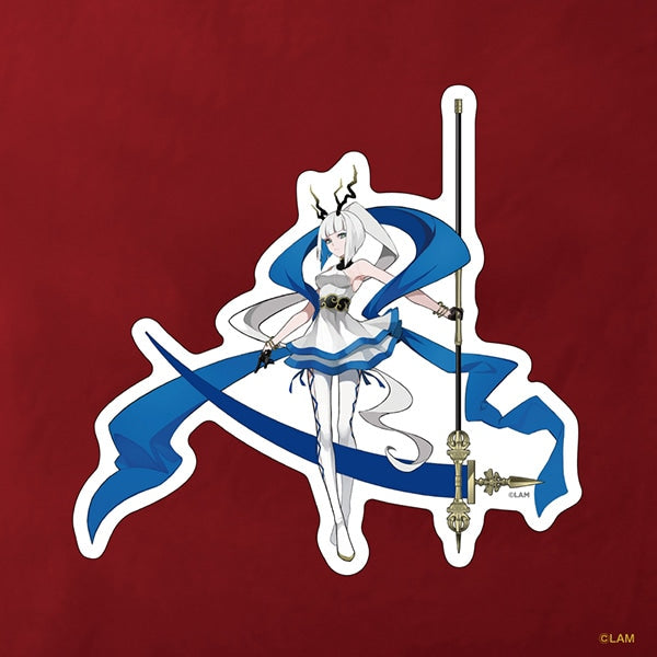 (Goods - Sticker) LAM Solo Exhibition SENKYAKU BANRAI Die-cut Sticker Seiryu