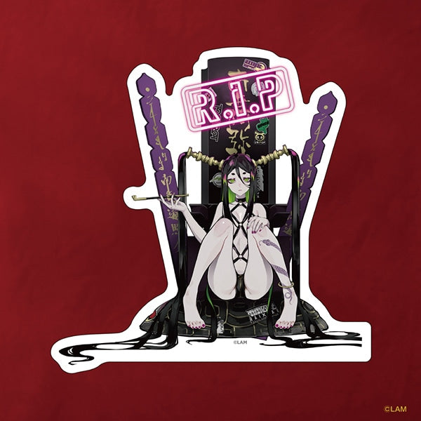 (Goods - Sticker) LAM Solo Exhibition SENKYAKU BANRAI Die-cut Sticker Genbu
