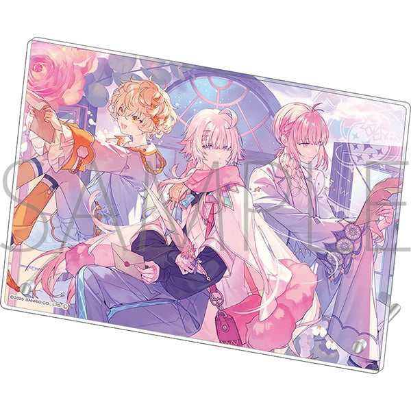 (Goods - Acrylic Panel) FRAGARIAMEMORIES Acrylic Panel Dear Dawn-Dyed Rainbow