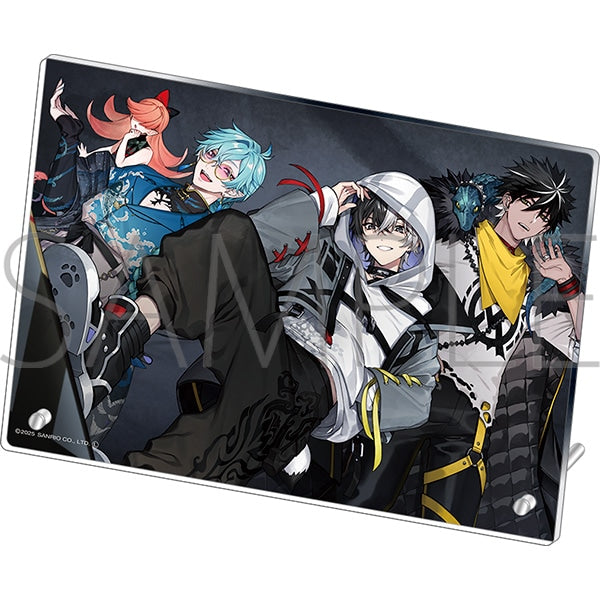 (Goods - Acrylic Panel) FRAGARIAMEMORIES Acrylic Panel Charcoal White