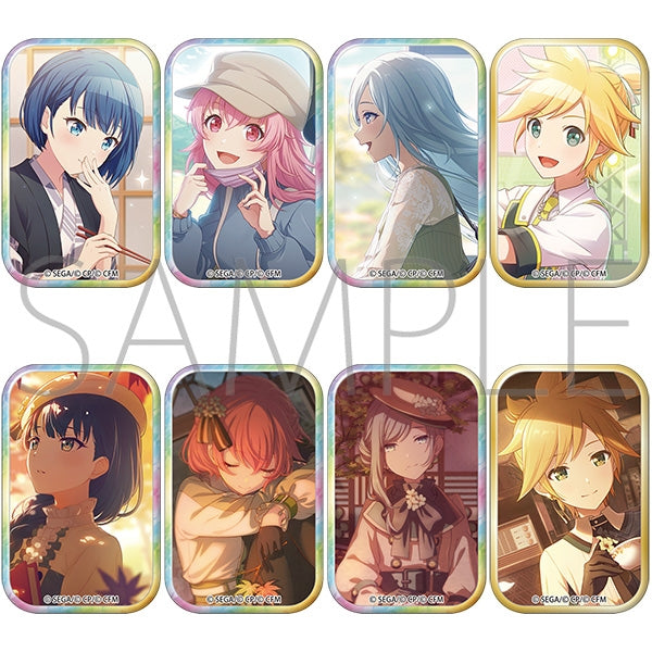 (Goods - Badge) Hatsune Miku: Colorful Stage! Square Badge Collection/vol. 40 A (Blind Box -Single)