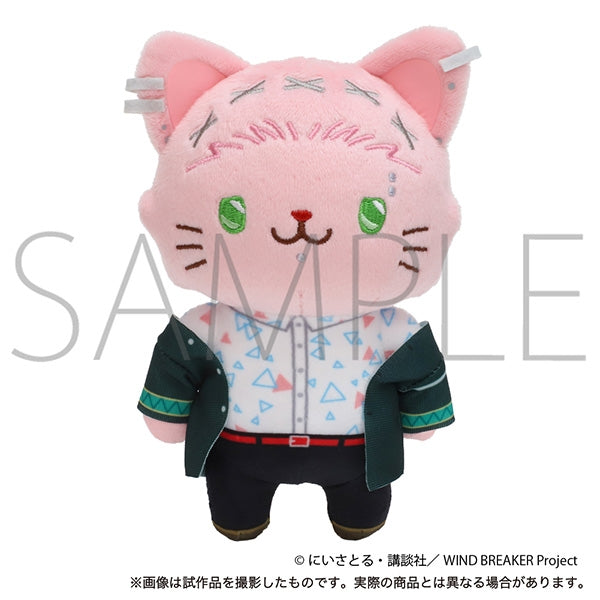 (Goods - Keychain) WIND BREAKER withCAT Mascot With Eye Mask Keychain/Mitsuki Kiryu