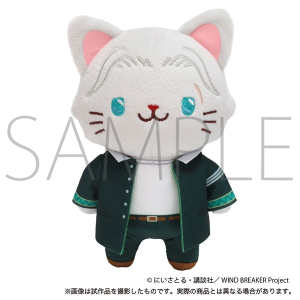 (Goods - Keychain) WIND BREAKER withCAT Mascot With Eye Mask Keychain/Hajime Umemiya