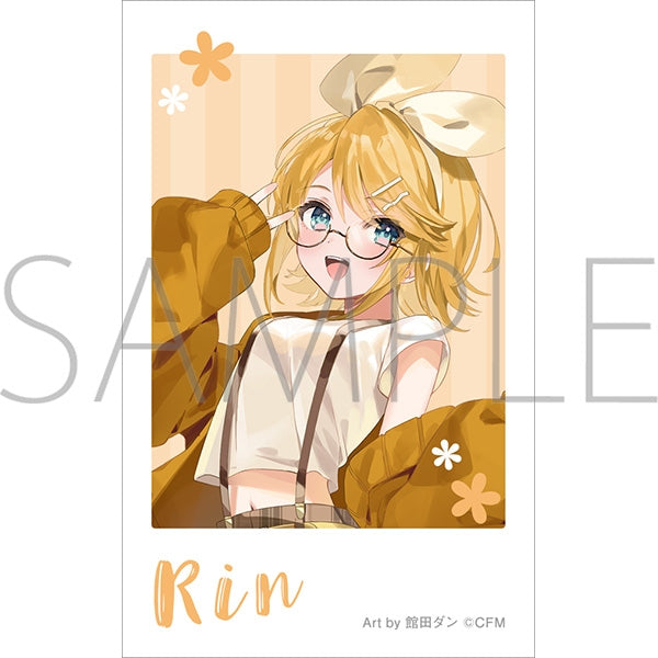 (Goods - Bromide) Hatsune Miku Series Cheki Print Leisure Festival B Kagamine Rin