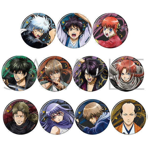 (Goods - Badge) Gintama Character Badge Collection/Shogun Assassination Arc (Blind Box -Single)