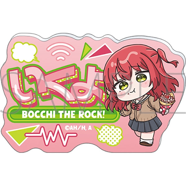 (Goods - Badge) Bocchi the Rock! Name Acrylic Badge / Ikuyo Kita