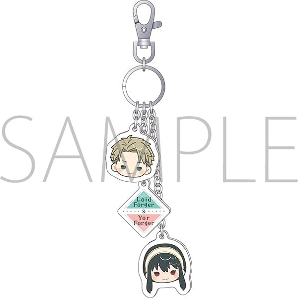 (Goods - Keychain) SPY x FAMILY Acrylic Keychain Loid Forger & Yor Forger