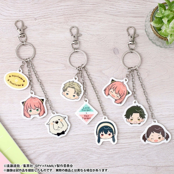 (Goods - Keychain) SPY x FAMILY Acrylic Keychain Anya Forger & Damian Desmond & Becky Blackbell