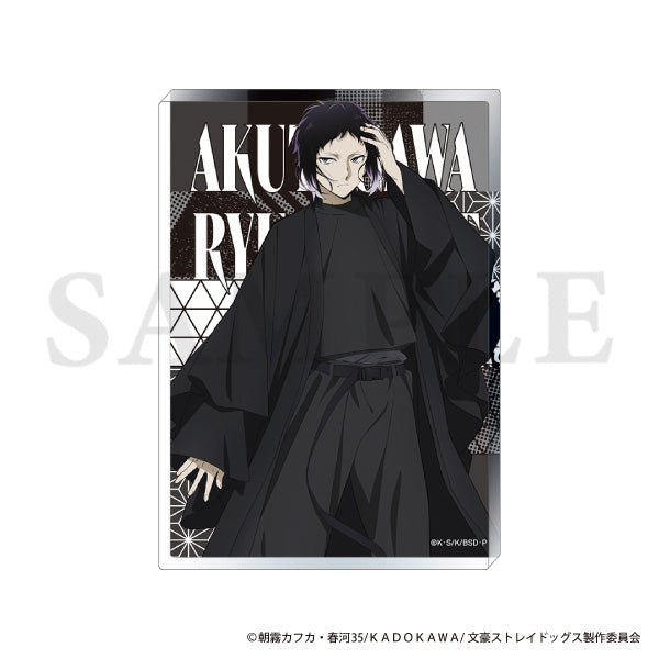 (Goods - Ornament) Bungo Stray Dogs Acrylic Block Modern Kimono Style Ryunosuke Akutagawa